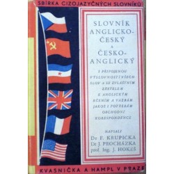 Krupička F., Procházka J., Hokeš J. - Slovník anglicko-český a česko-anglický