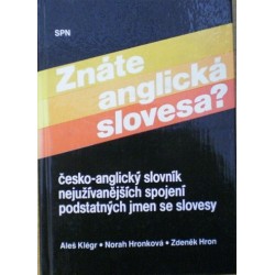 Klégr Aleš, Hronková Norah, Hron Zdeněk - Znáte anglická slovesa?