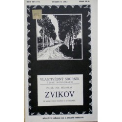 Bělohlav Jos. - Vlastivědný sborník 8. - Zvíkov