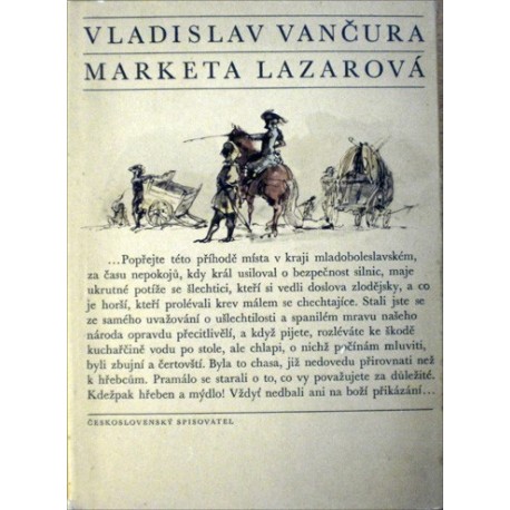 Vančura Vladislav - Marketa Lazarová