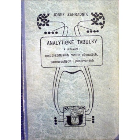 Zahradník Josef - Analytické tabulky k určování nejdůležitějších ...