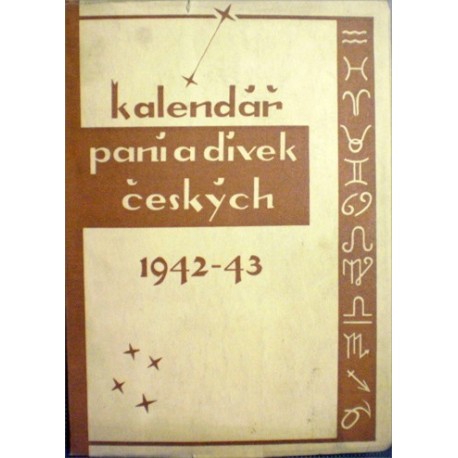 - Kalendář paní a dívek českých 1942-1943