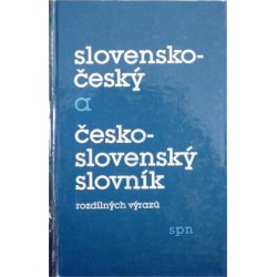 Nečas Jaroslav, Kopecký Miloslav - Slovensko-český a česko-slovenský slovník rozdílný