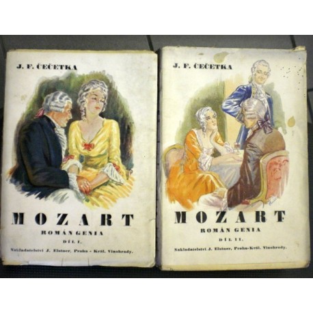Čečetka J. F. - Mozart I., II. (Román genia)