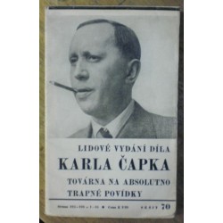Čapek Karel - Trapné povídky (Továrna na absolutno)