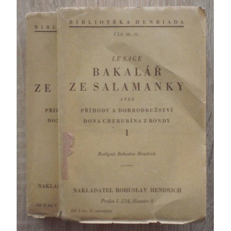 Le Sage - Bakalář ze Salamanky