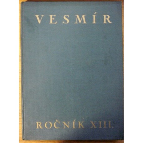 Měmec Bohumil, Matoušek Otakar - Vesmír, ročník XII, 1934-1935