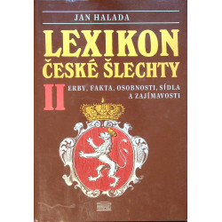 Halada Jan - Lexikon české šlechty