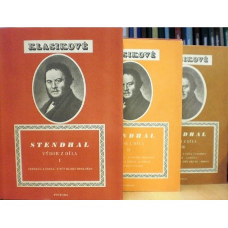 Stendhal - Výbor z díla I.-III.