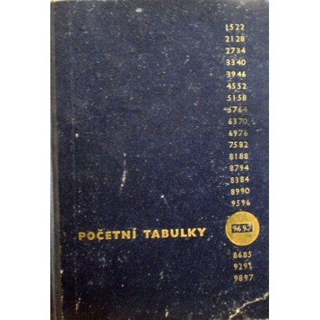 - Početní tabulky