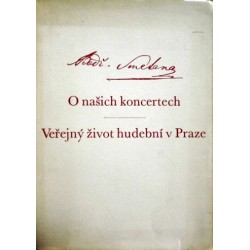 Smetana Bedřich - O našich koncertech - Veřejný život hudební v ...