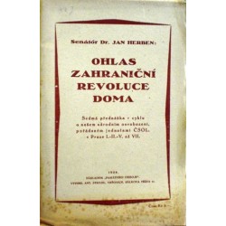 Herben Jan - Ohlas zahraniční revoluce doma