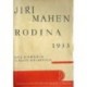 Mahen Jiří - Rodina 1933