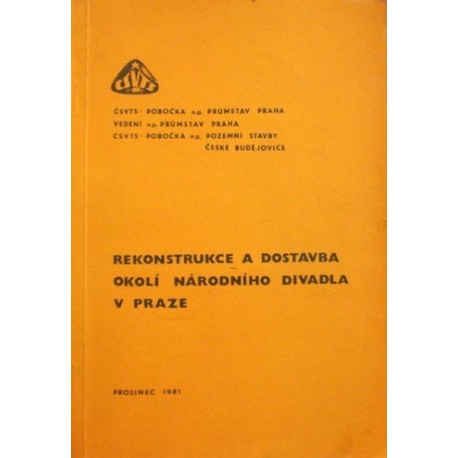 - Rekonstrukce a dostavba okolí Národního divadla ..