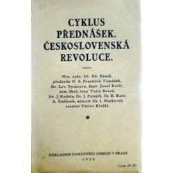 různí autoři - Cyklus přednášek. Československá revoluce.