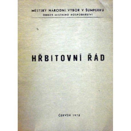 - Hřbitovní řád
