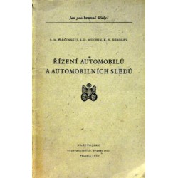 Parčinskij S. M., Muchin S. D., Sobolev K. N. - Řízení automobilů a automobilních sledů