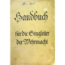 Lorenz Ferdinand, Strube Wolf - Handbuch für die Singleiter der Werrmacht