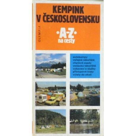 Hosnedl Jiří, Hosnedlová Marie, Adamec Vladimír - Kempink v Československu (A-Z na cesty)