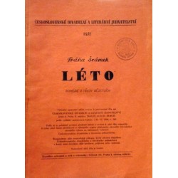 Šrámek Fráňa - Léto (komedie o třech dějstvích)