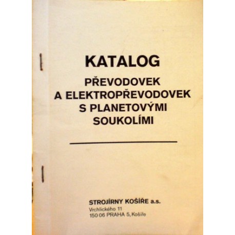 - Katalog převodovek a elektropřevodovek s ...