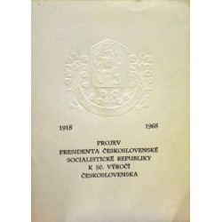 - Projev presidenta ČSSR k 50. výročí Československa