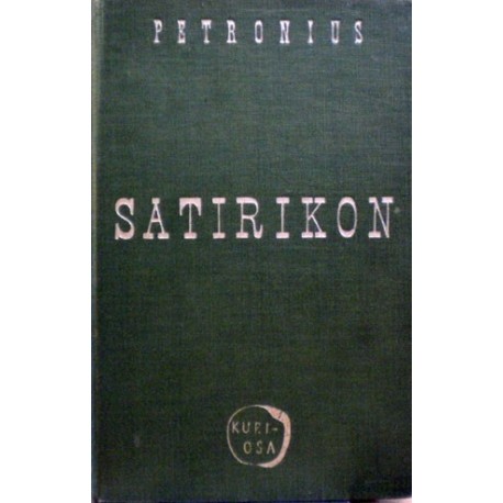 Petronius - Satirikon (Román z doby Neronovy)