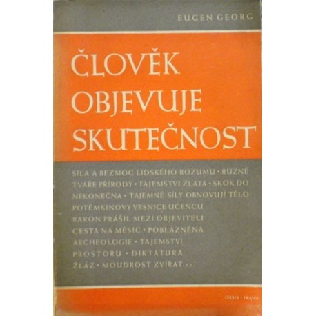 Georg Eugen - Člověk objevuje skutečnost