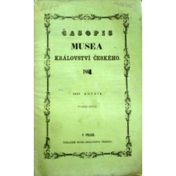 Nebeský Václav - Časopis Musea král. Českého 1861, ročník XXXV.,..