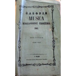 Vrňátko A. Jaroslav - Časopis Musea král. Českého 1863, ročník XXXVII, .