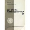 různí autoři - Studia Ethnographica IX