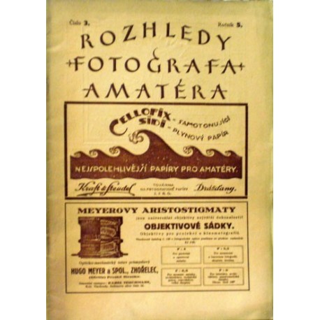 - Rozhledy fotografa amatéra ročník 5., číslo 3.