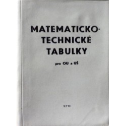 Barták Jaroslav, Borovec Arnošt, Palek Jiří - Matematicko - technické tabulky