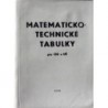 Barták Jaroslav, Borovec Arnošt, Palek Jiří - Matematicko - technické tabulky