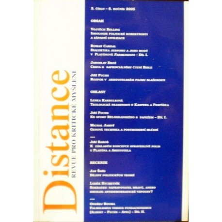 různí autoři - Distance 3. číslo-8. ročník 2005