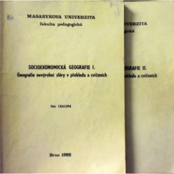 Chalupa Petr - Socioekonomická geografie I., II.