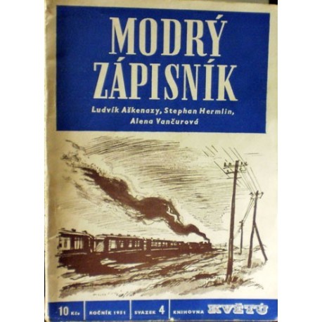 Aškenazy Ludvík, Hermlin Stephan, Vančurová Alena - Modrý zápisník