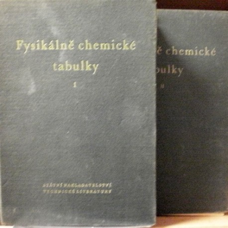 různí autoři - Fysikálně chemické tabulky I., II.