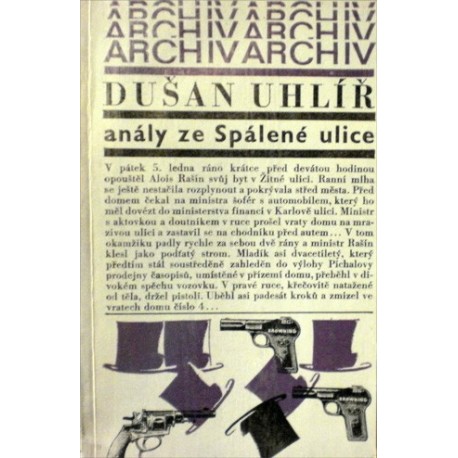Uhlíř Dušan - Anály ze Spálené ulice
