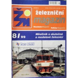 různí autoři - Železniční magazín ročník 6. - 8/ 99