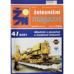 různí autoři - Železniční magazín ročník 8. - 4/ 2001