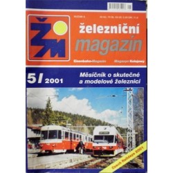 různí autoři - Železniční magazín ročník 8. - 5/ 2001