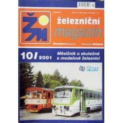 různí autoři - Železniční magazín ročník 8. - 10/ 2001