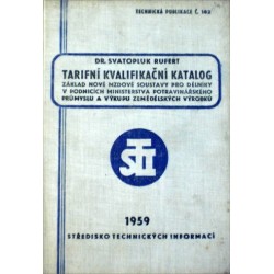 Rufert Svatopluk - Tarifní kvalifikační katalog
