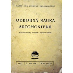 Mašek, Kadrmas, Hanzlíček - Odborná nauka automontérů