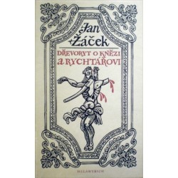 Žáček Jan - Dřevoryt o knězi a rychtářovi