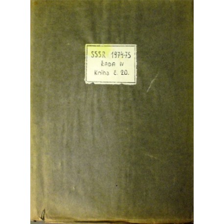 - Šachový bulletin SSSR 1974 - 75