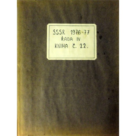 - Šachy SSSR 1976 - 77