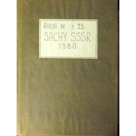 - Šachy SSSR 1980